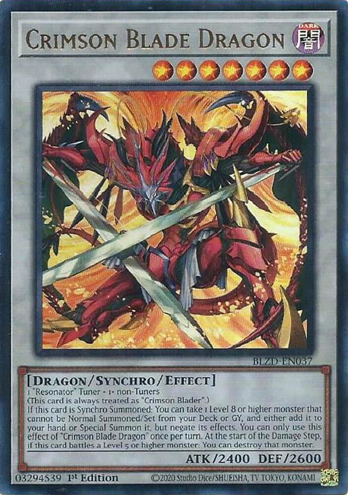 Crimson Blade Dragon card image