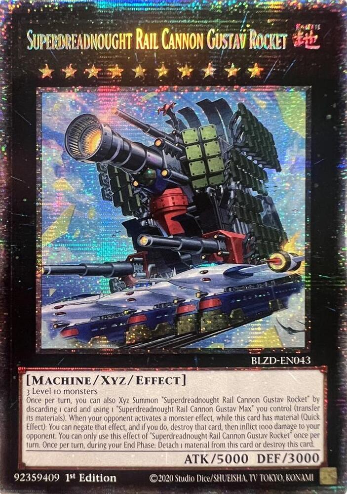 Superdreadnought Rail Cannon Gustav Rocket (Starlight Rare) card image
