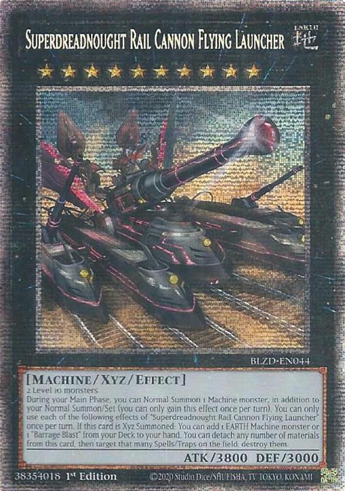 Superdreadnought Rail Cannon Flying Launcher (Starlight Rare) card image