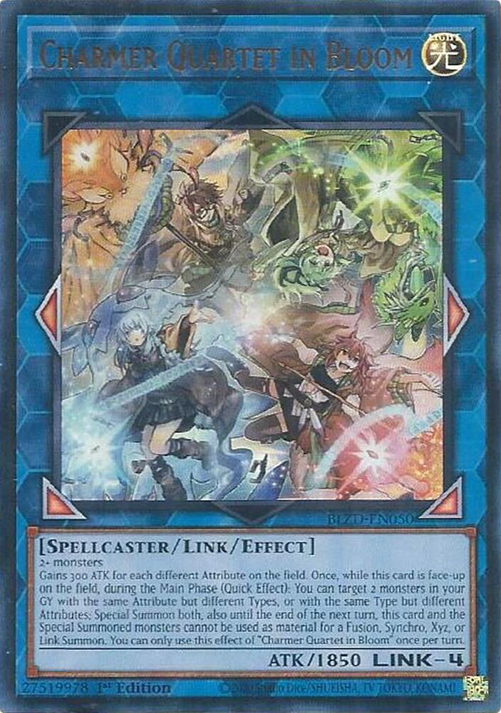 Charmer Quartet in Bloom card image