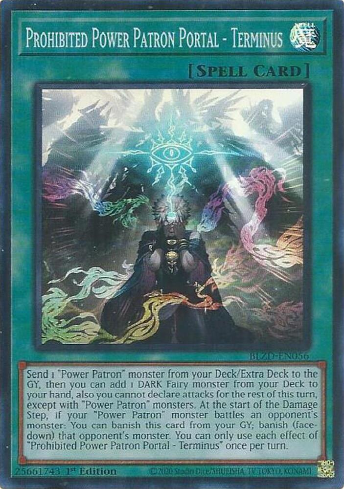Prohibited Power Patron Portal - Terminus card image