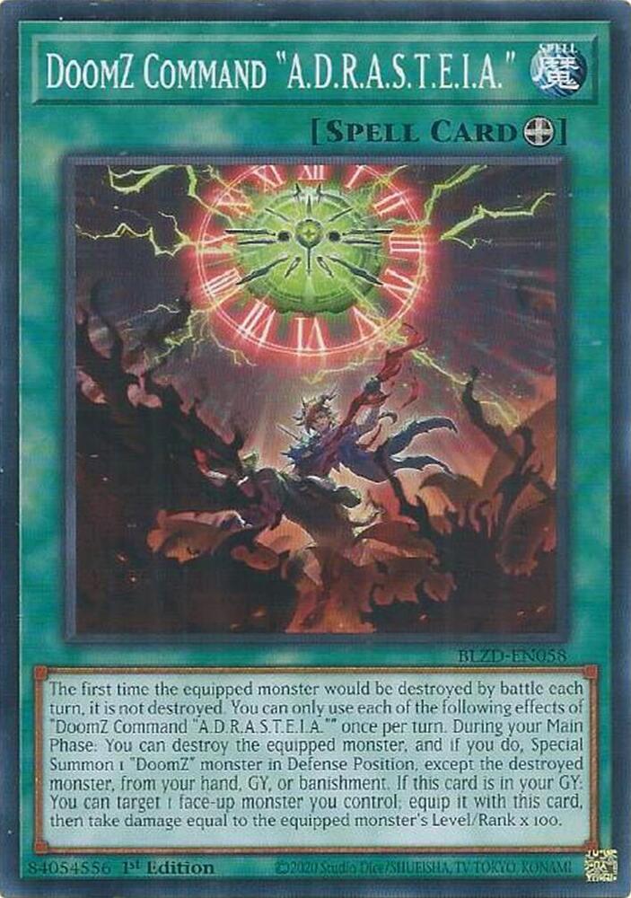 DoomZ Command "A.D.R.A.S.T.E.I.A." card image