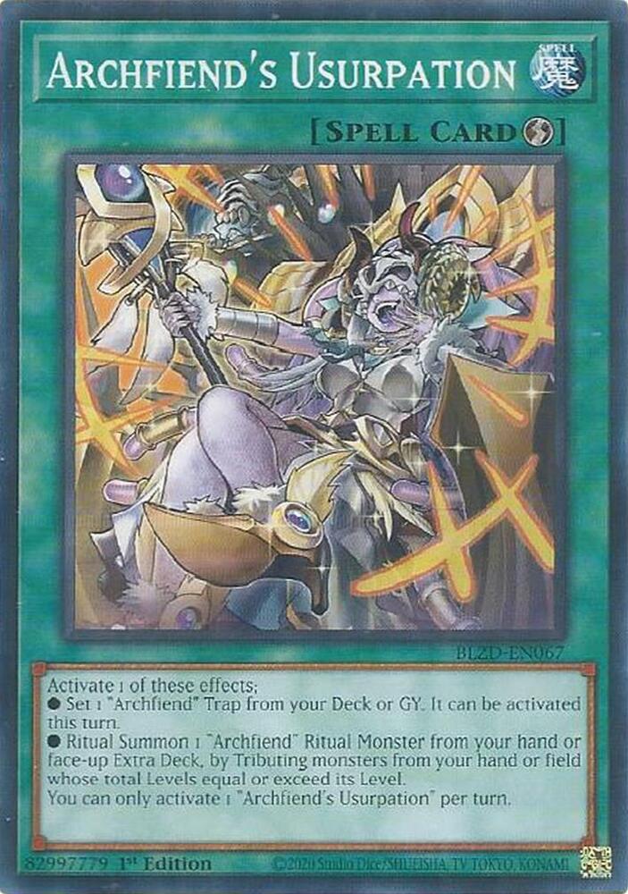 Archfiend's Usurpation card image