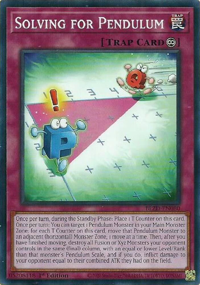 Solving for Pendulum card image