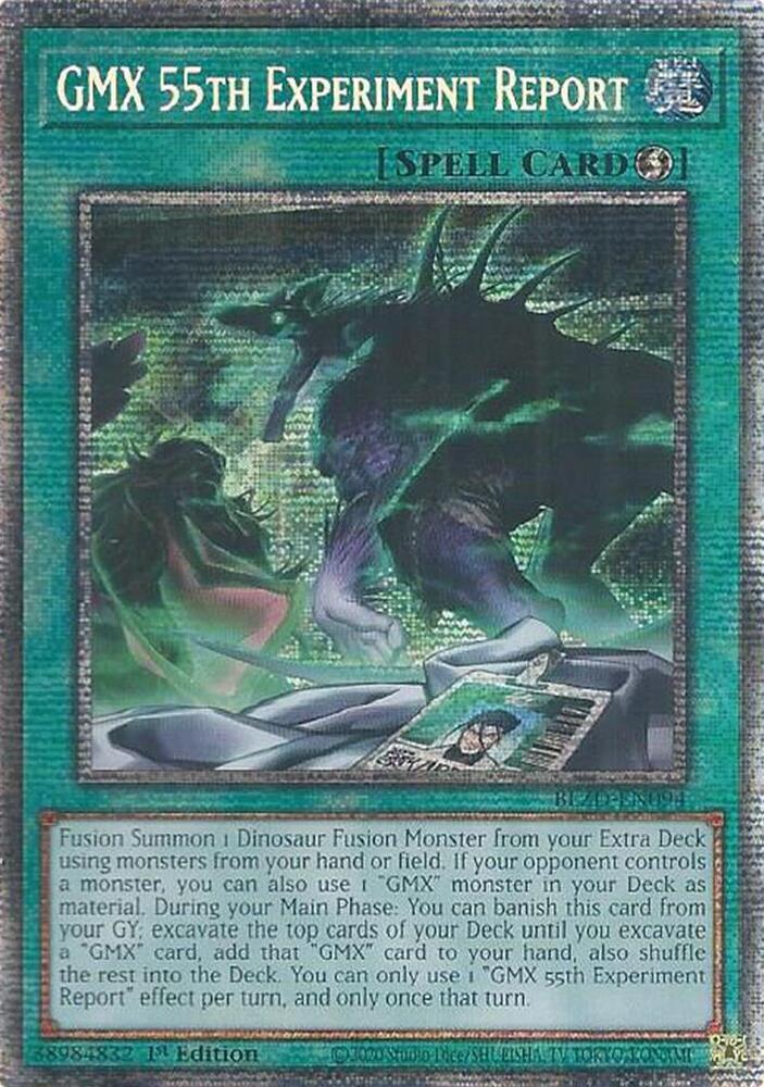 GMX 55th Experiment Report (Starlight Rare) card image
