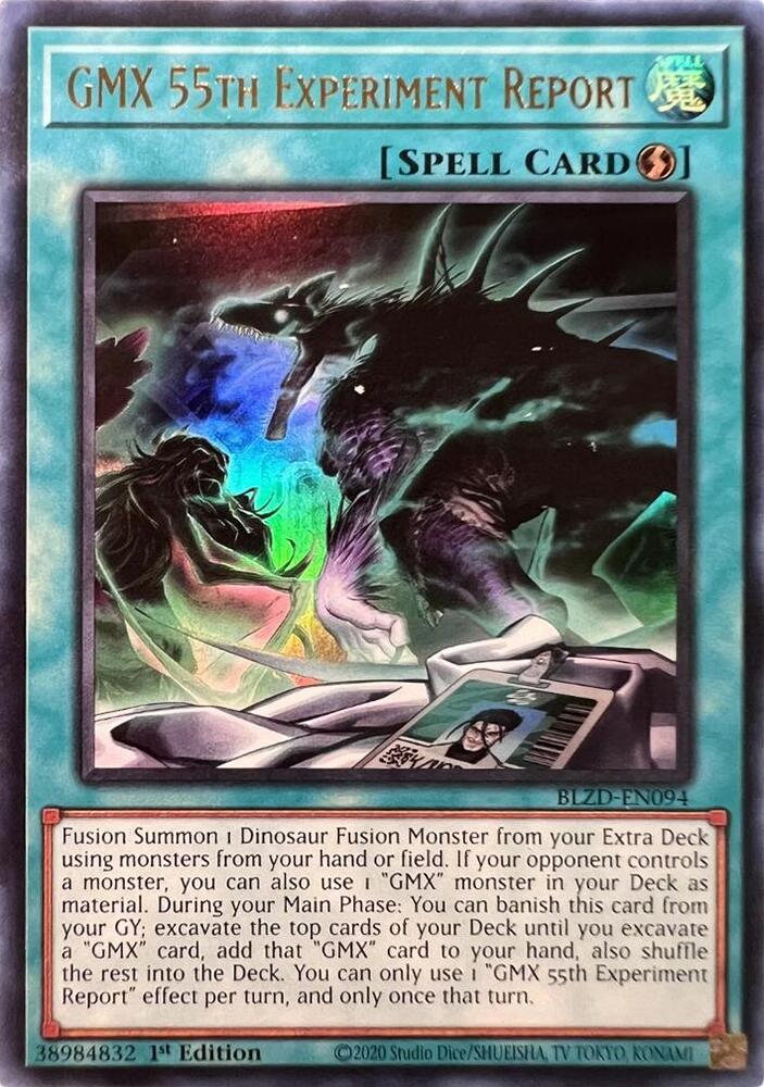 GMX 55th Experiment Report card image