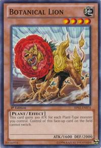 Botanical Lion card image