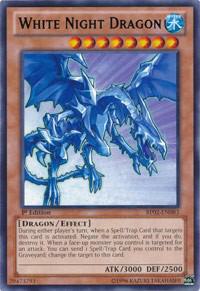 White Night Dragon (1st Edition) card image
