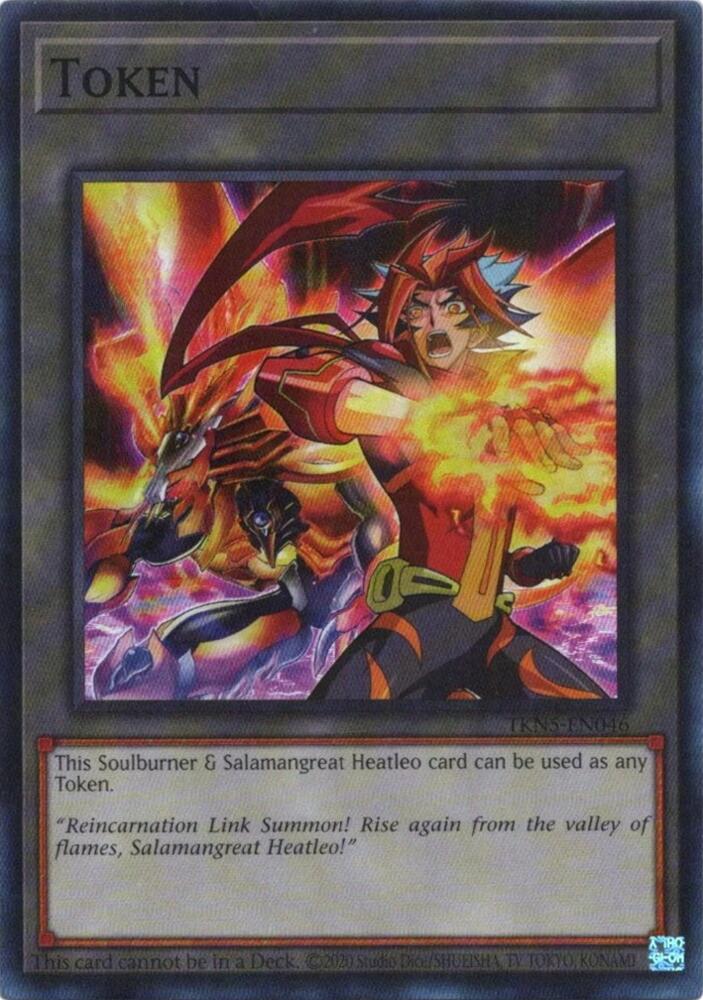 Token: Soulburner & Salamangreat Heatleo card image