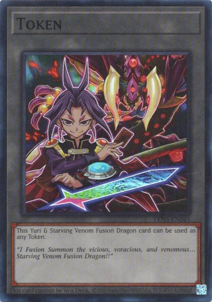 Token: Yuri & Starving Venom Fusion Dragon card image