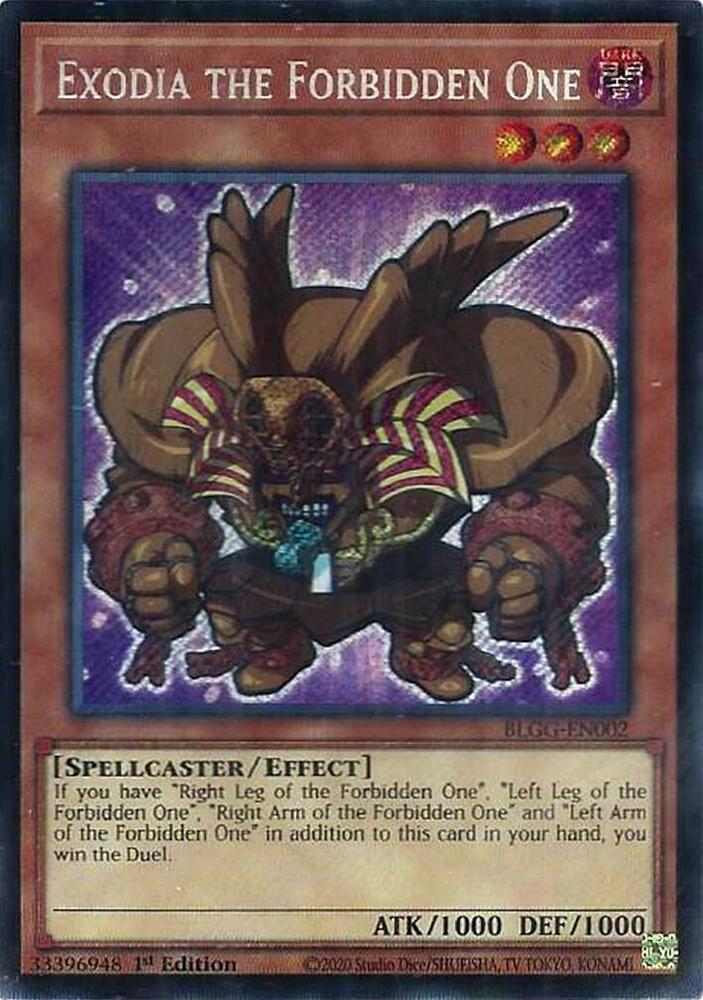 Exodia the Forbidden One card image
