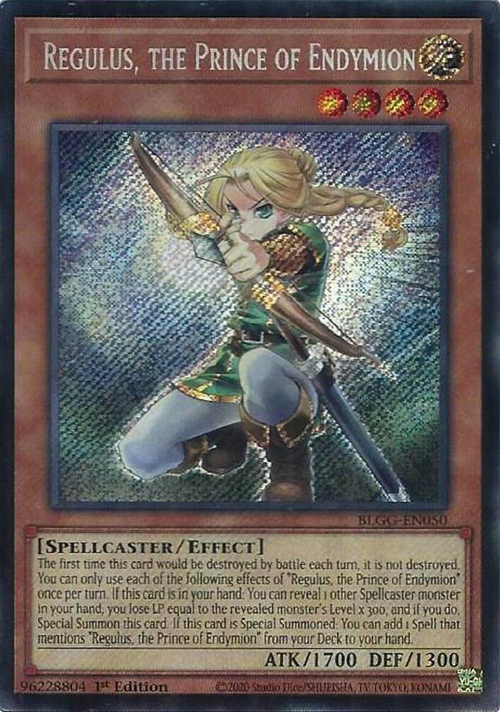 Regulus, the Prince of Endymion card image