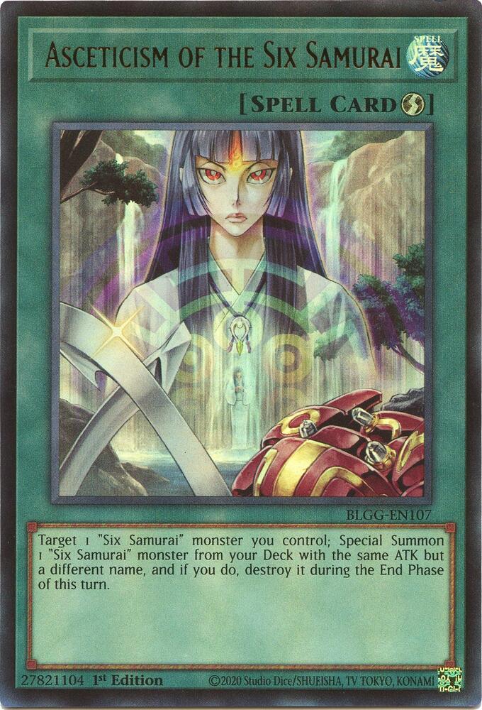Asceticism of the Six Samurai card image