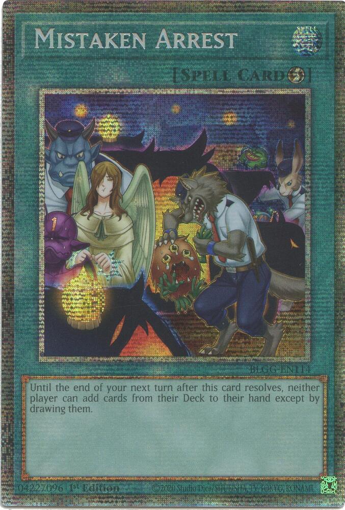 Mistaken Arrest (Starlight Rare) card image