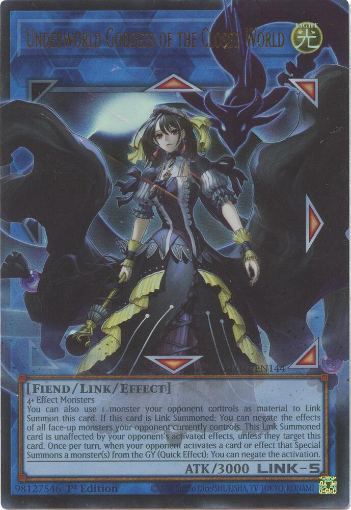 Underworld Goddess of the Closed World card image