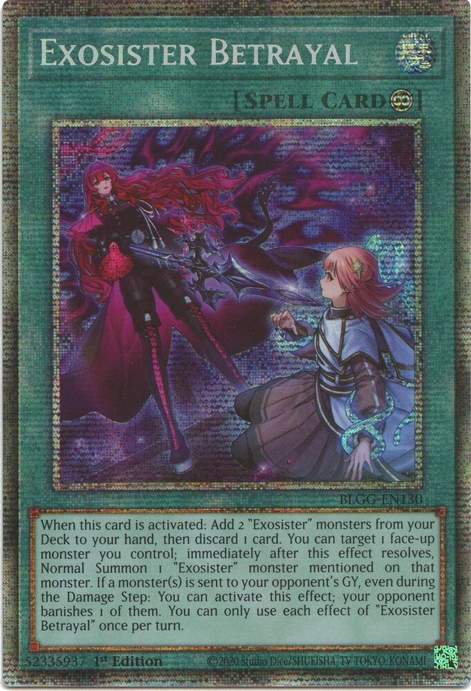 Exosister Betrayal (Starlight Rare) card image
