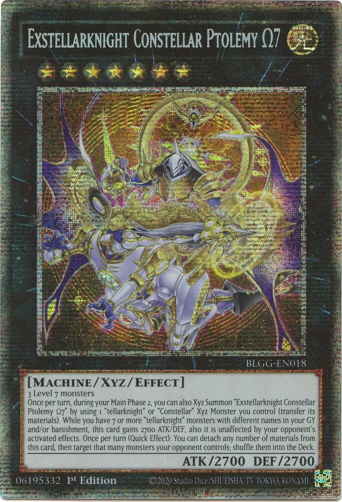 Exstellarknight Constellar Ptolemy Omega 7 (Starlight Rare) card image