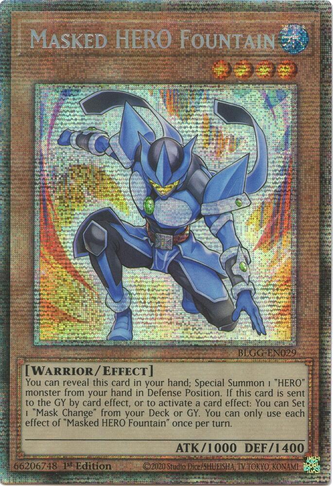 Masked HERO Fountain (Starlight Rare) card image