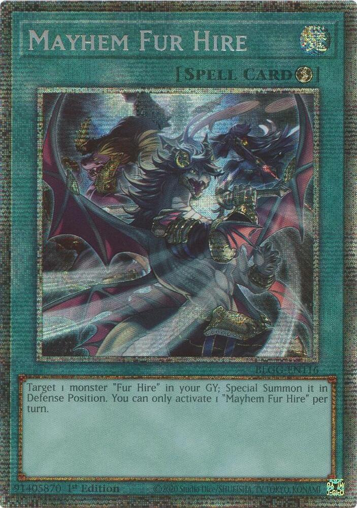 Mayhem Fur Hire (Starlight Rare) card image