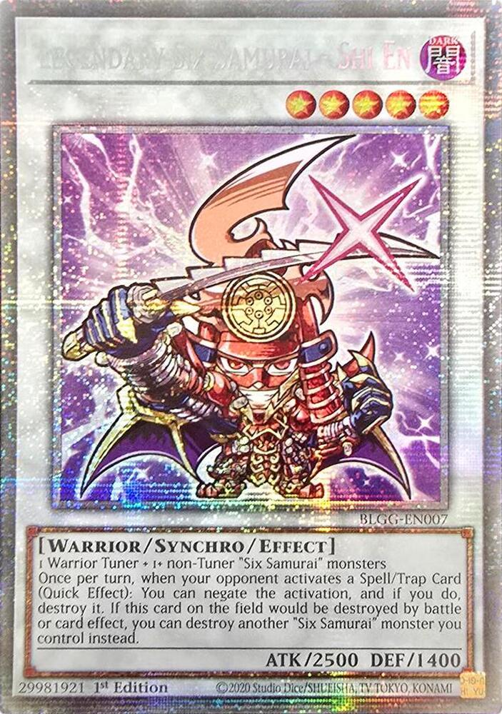 Legendary Six Samurai - Shi En (Starlight Rare) card image