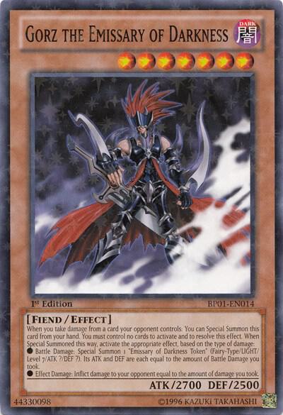 Gorz the Emissary of Darkness (Starfoil) card image