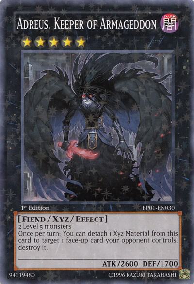 Adreus, Keeper of Armageddon (Starfoil) (1st Edition) card image