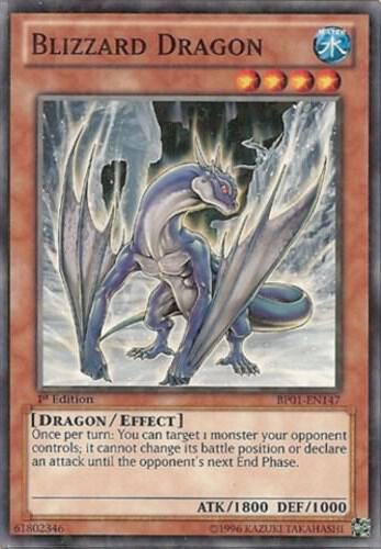 Blizzard Dragon (Starfoil) (1st Edition) card image