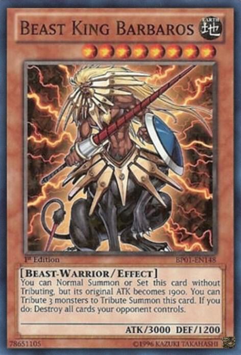 Beast King Barbaros (Starfoil) card image