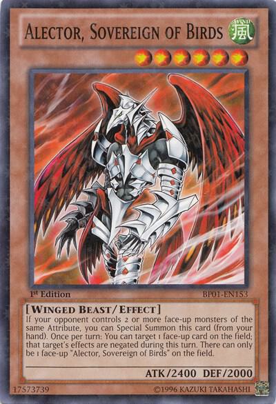 Alector, Sovereign of Birds (Starfoil) (1st Edition) card image