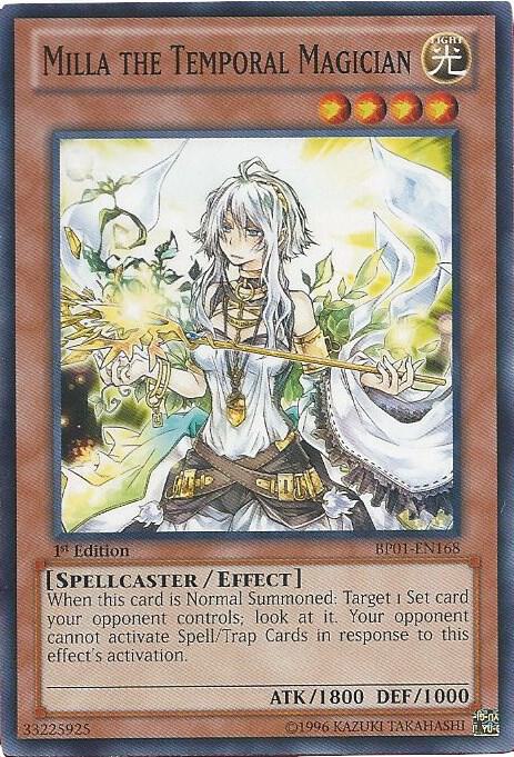Milla the Temporal Magician (Starfoil) card image