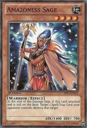 Amazoness Sage (Starfoil) card image