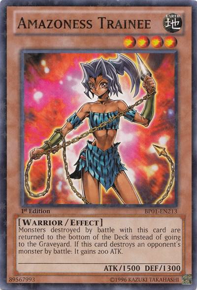 Amazoness Trainee (Starfoil) card image