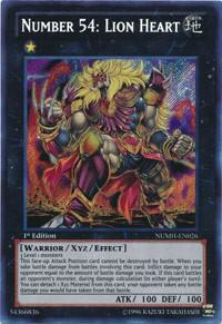 Number 54: Lion Heart card image