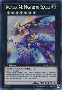 Number 74: Master of Blades card image