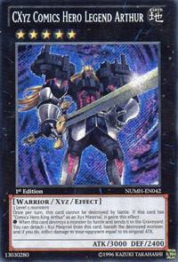 CXyz Comics Hero Legend Arthur card image