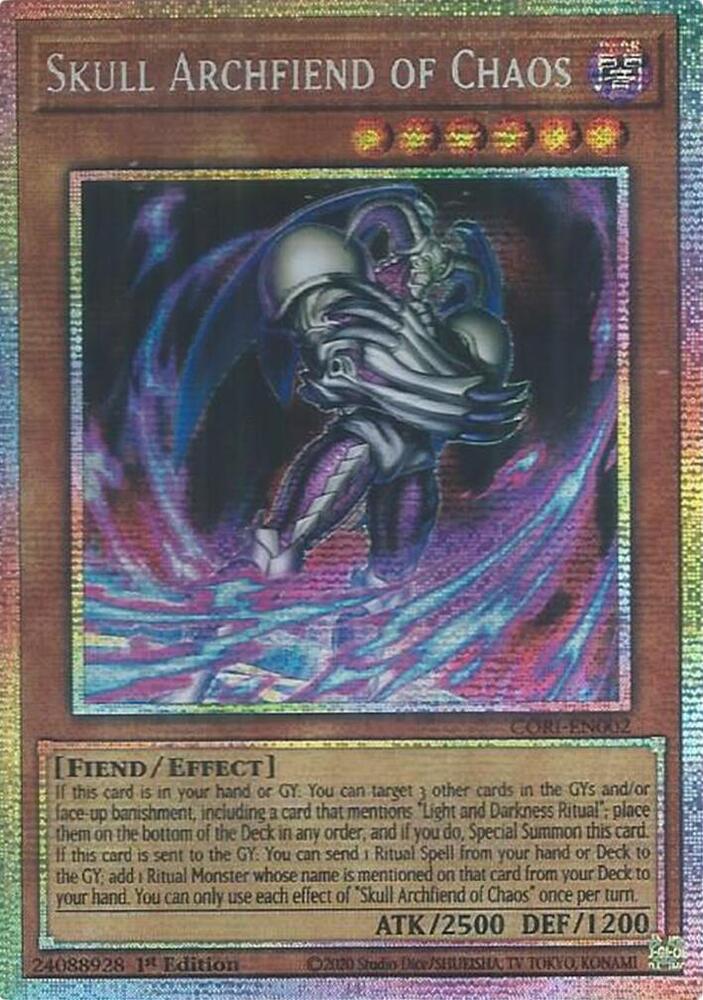 Skull Archfiend of Chaos (Starlight Rare) card image