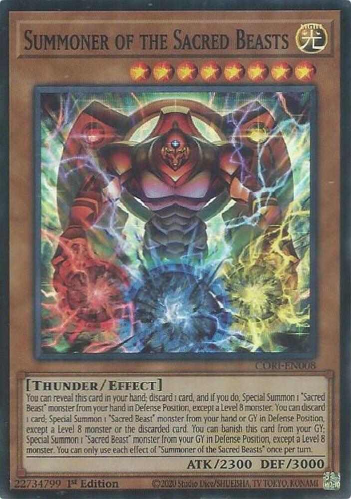 Summoner of the Sacred Beasts card image