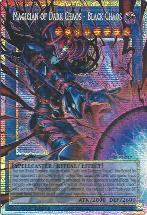 Magician of Dark Chaos - Black Chaos (Starlight Rare) (Extended Art) card image