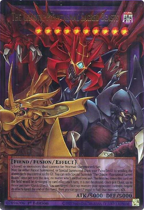 The Chaotic Phantasmal Sacred Beasts card image