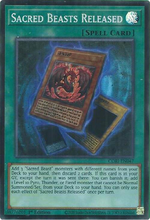 Sacred Beasts Released card image