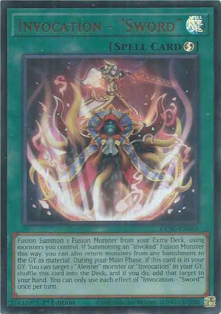 Invocation - "Sword" card image