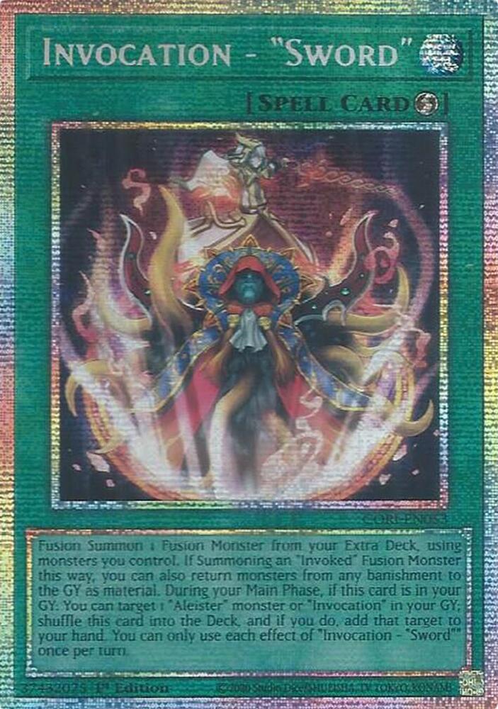 Invocation - "Sword" (Starlight Rare) card image