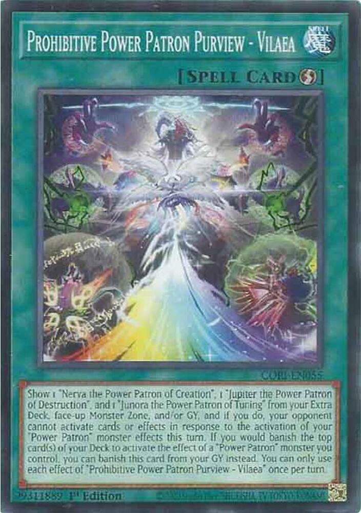 Prohibitive Power Patron Purview - Vilaea card image