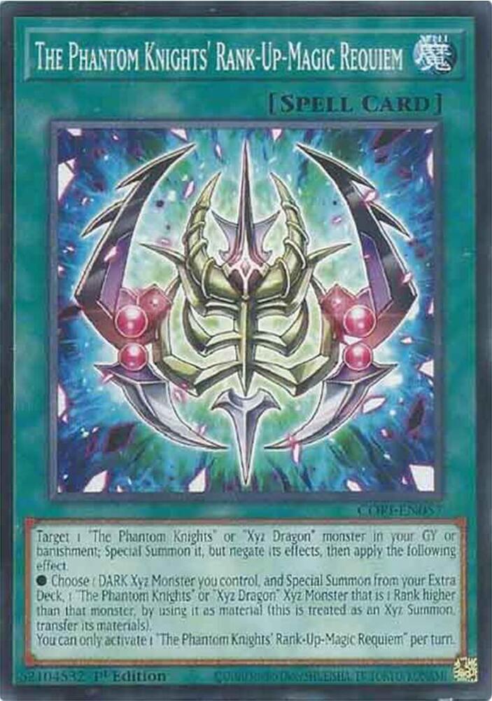 The Phantom Knights' Rank-Up-Magic Requiem card image