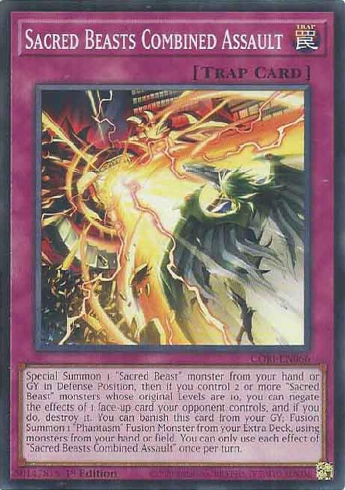 Sacred Beasts Combined Assault card image