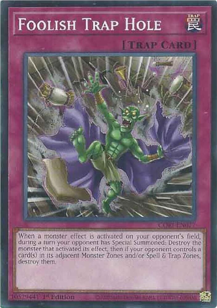 Foolish Trap Hole card image