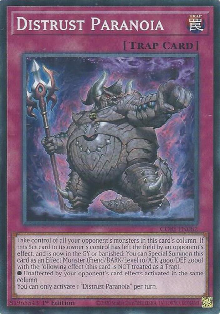 Distrust Paranoia card image