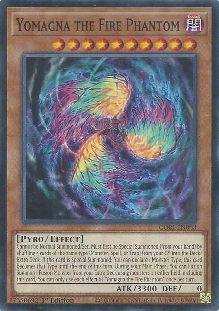 Yomagna the Fire Phantom card image