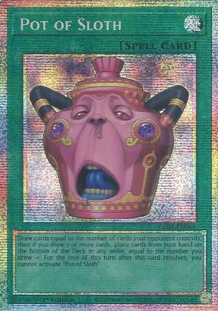 Pot of Sloth (Starlight Rare) card image