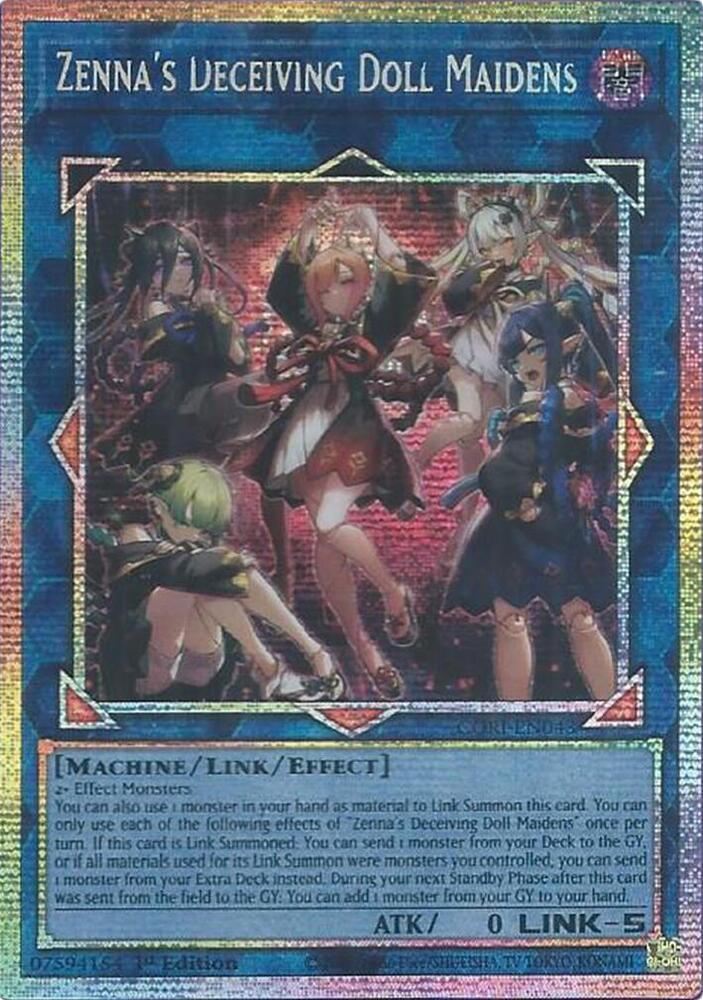 Zenna's Deceiving Doll Maidens (Starlight Rare) card image
